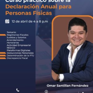 Curso practico sobre la declaración anual para personas físicas