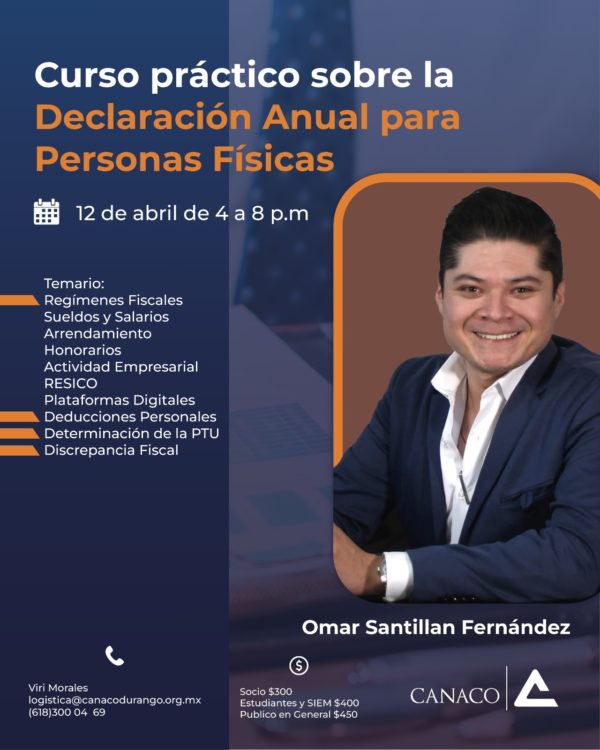 Curso practico sobre la declaración anual para personas físicas